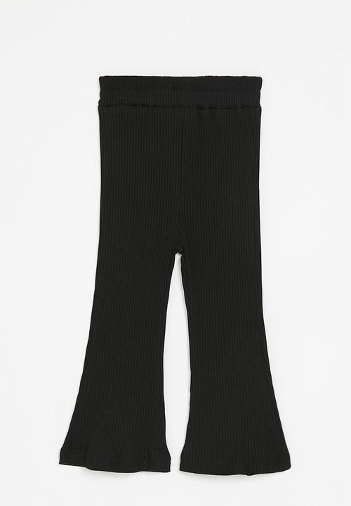 Pop Candy - Flared leggings - black