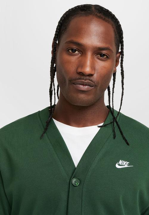 Nike - Club Fairway Cardigan - Fir/White