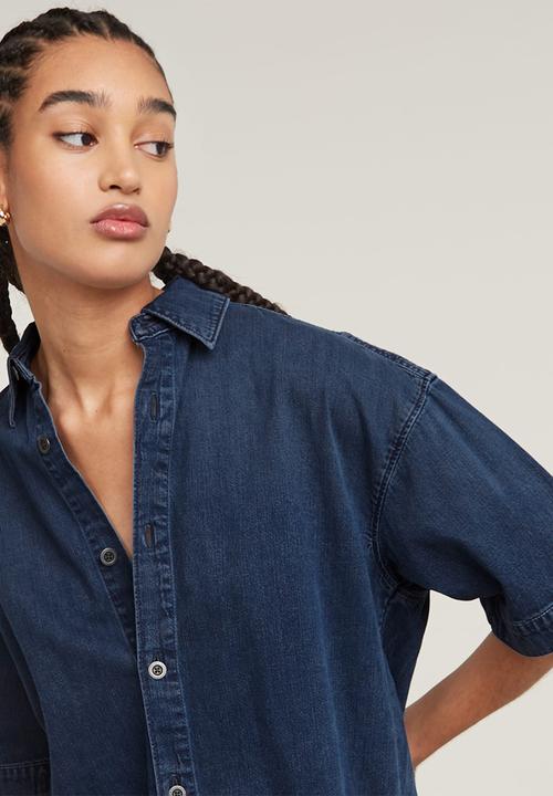 G-STAR - Modular shirt wmn - Blue