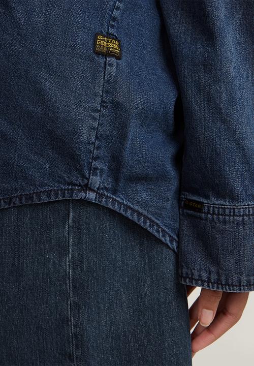 G-STAR - Modular shirt wmn - Blue