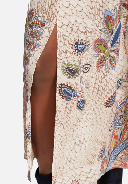 ONLY - Mid waist maxi pleated skirt