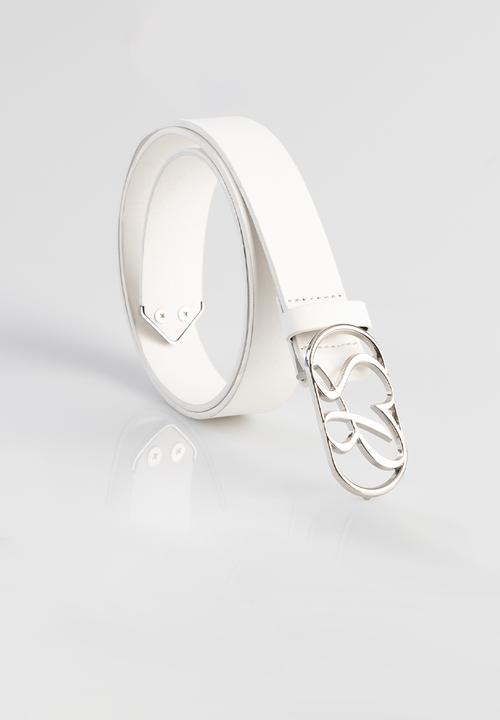 SISSY BOY - Main girl belt - off white