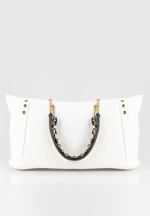 SISSY BOY - Large shopper bag - white