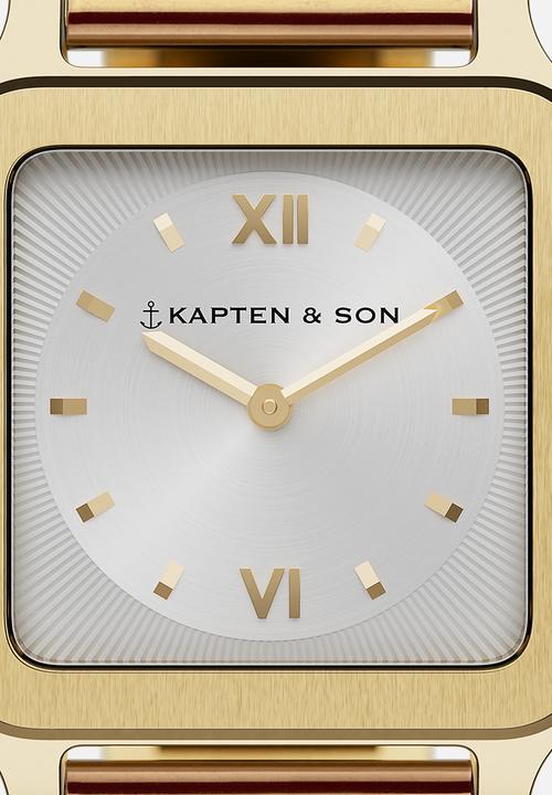 Kapten & Son - Tresor steel watch - gold