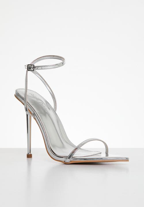 Public Desire - Legacy stiletto heel - silver