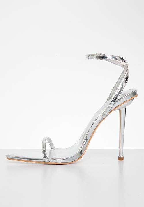 Public Desire - Legacy stiletto heel - silver