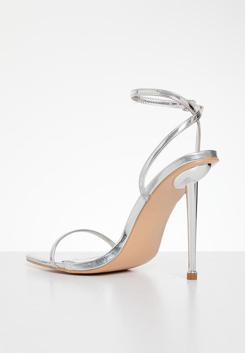 Public Desire - Legacy stiletto heel - silver