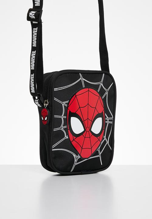 Pop Candy - Spiderman web crossbody - black