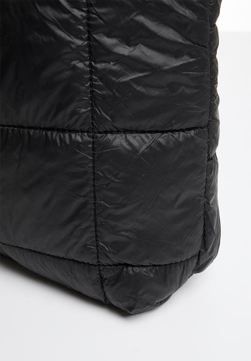 Pop Candy - Quilted hand bag - black