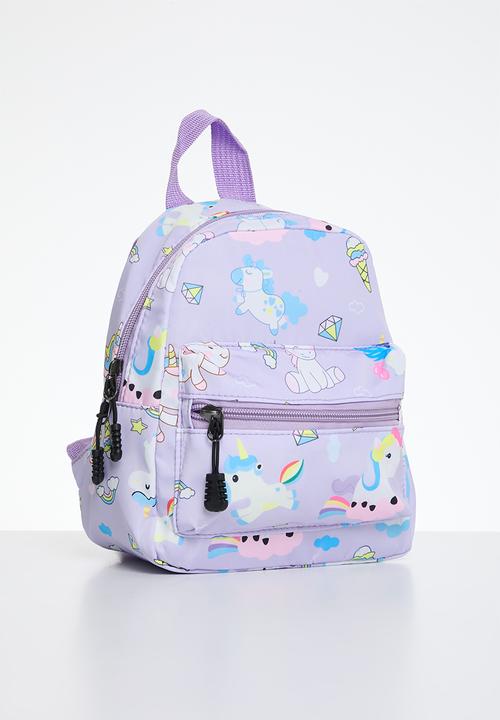 Pop Candy - Printed backpack - purple