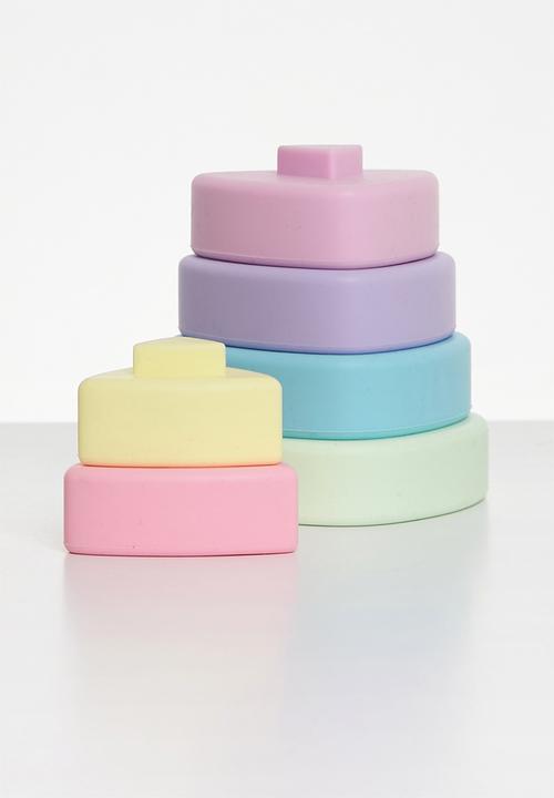 Pop Candy - Silicone building blocks - multi