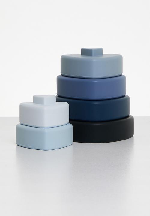 Pop Candy - Silicone bulding blocks-blue