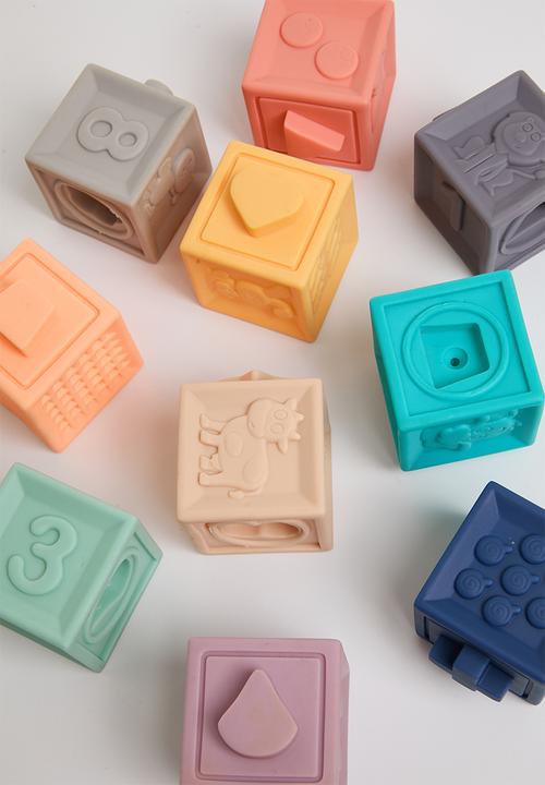 Pop Candy - Silicone building blocks-multi