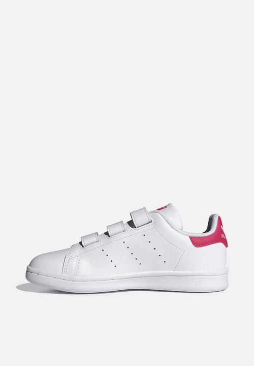 adidas Originals - Stan Smith Cf C - Ftwwht/Ftwwht/Bopink