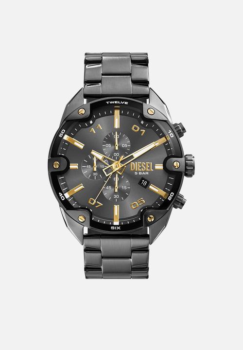 Spiked chronograph DZ4669-gunmetal