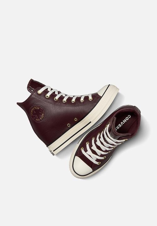 Converse - Chuck Taylor All Star Wedge Platform Croc Leather