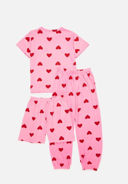 Pop Candy - 3 Piece pj set - pink