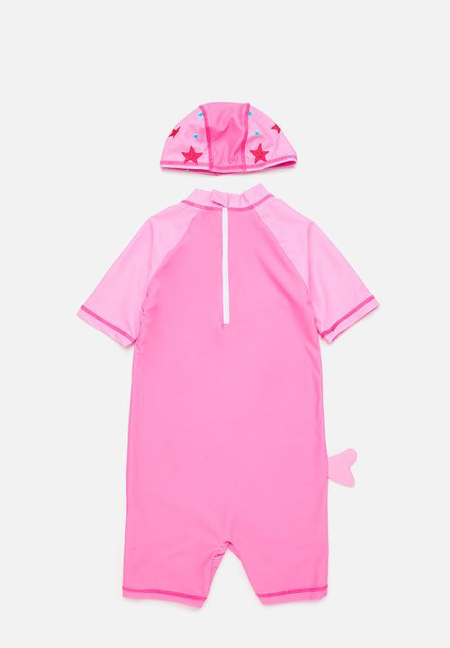 Pop Candy - Swim suit & cap set - pink