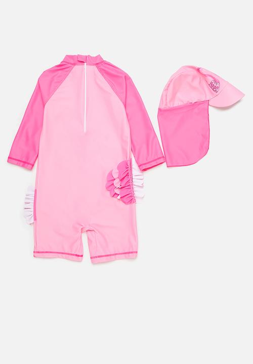 Pop Candy - Swim suit & cap set - pink