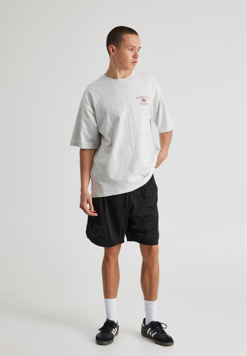 Factorie - Nfl Basketball Short - Lcn Nfl Black/Raiders New Stealth