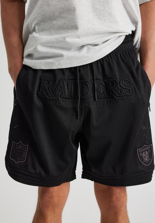 Factorie - Nfl Basketball Short - Lcn Nfl Black/Raiders New Stealth