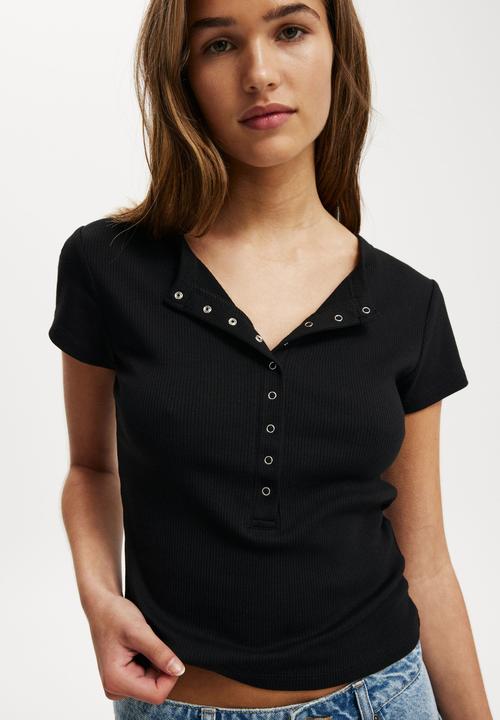 Cotton On - Christy Henley Tee - Black
