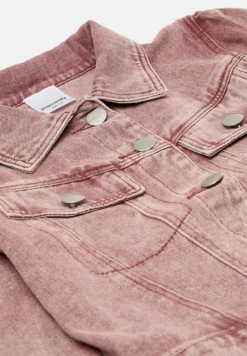 Pop Candy - Trucker jacket & skirt set - pink