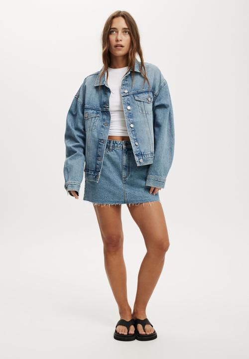 Cotton On - Original Denim Jacket - Gemini Blue