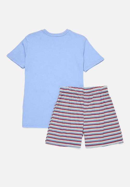 Pop Candy - Pj set-blue/stripe