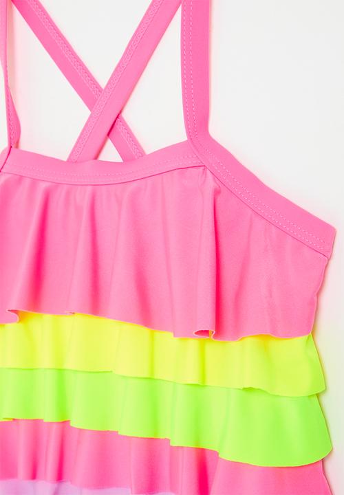 Pop Candy - Tiered swimsuit - multi