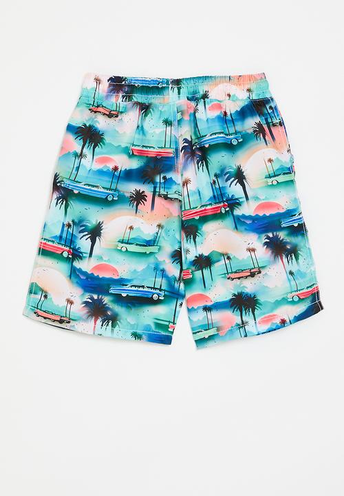 Pop Candy - Printed board shorts-multi
