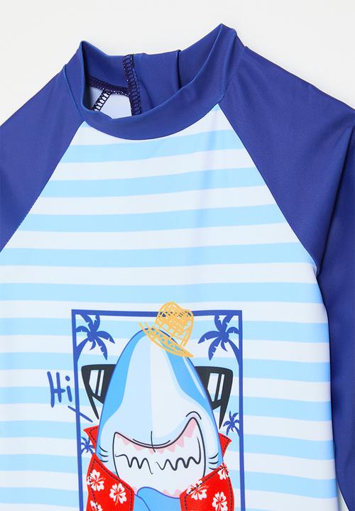 Pop Candy - Reglan swim suit-blue