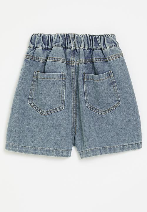 Pop Candy - Denim skirt - stonewash