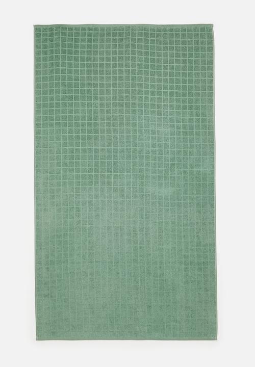 Colibri - Grid Check Zero Twist Towel - Sage