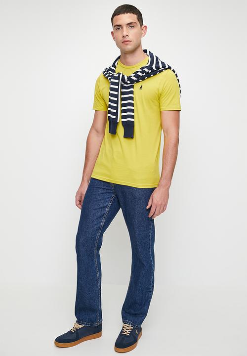 POLO - Essential Crew Neck Ss Tee - Mustard
