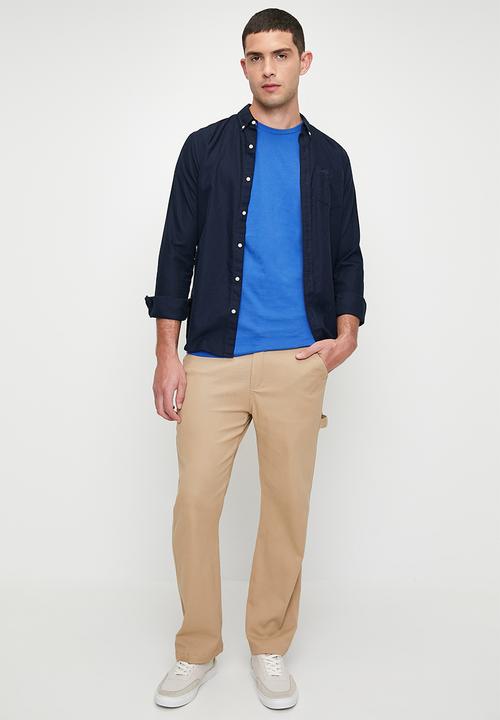 POLO - Essential Crew Neck Ss Tee - Blue