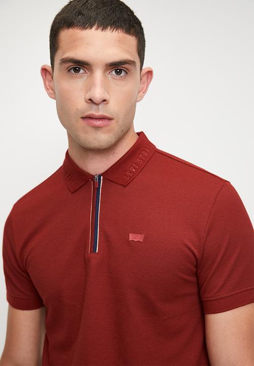 Levi’s® - Blr Mt Zip Plkt Polo1 Texture  Zip  Polo 1