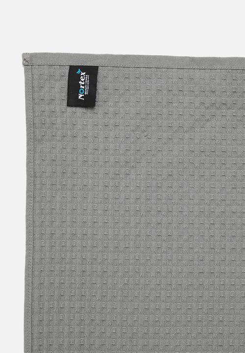 Nortex - Waffle Towel - Dark Grey