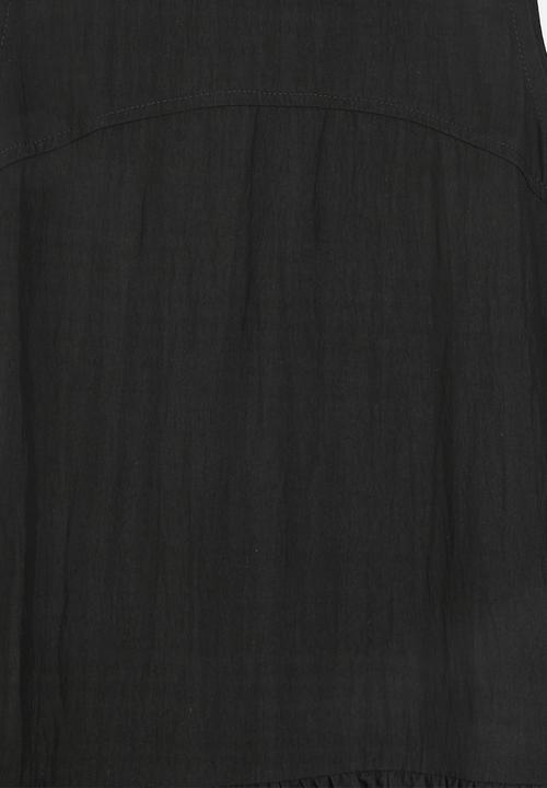 Pop Candy - Bubble hem dress - black