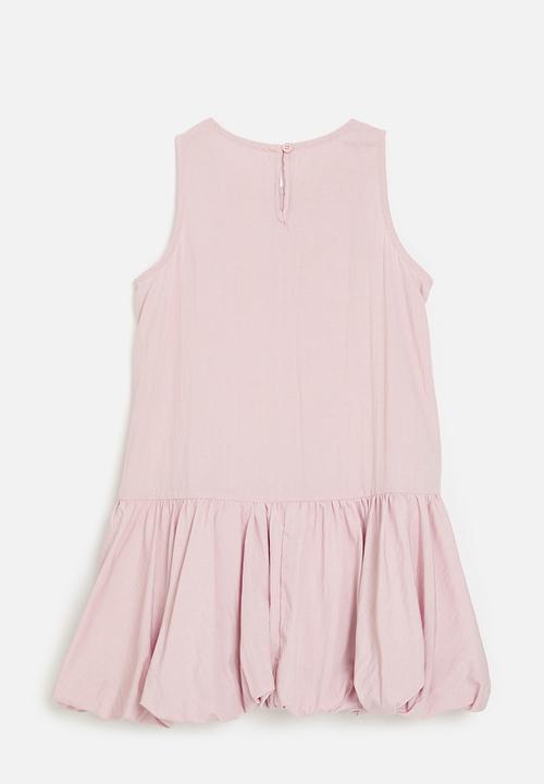 Pop Candy - Bubble hem dress- pink