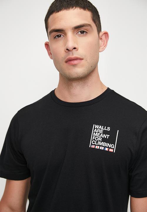 The North Face - M short sleeve walls tee - tnf black