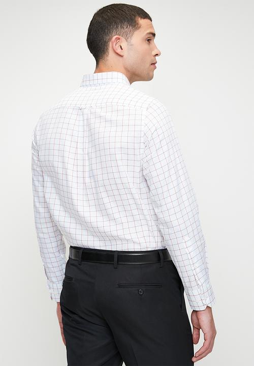 Pringle of Scotland - Ezekiel long sleeve classic shirt - white