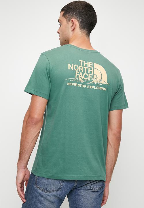 The North Face - M S/S Mountainscape Tee - Dark Sage (I0F)