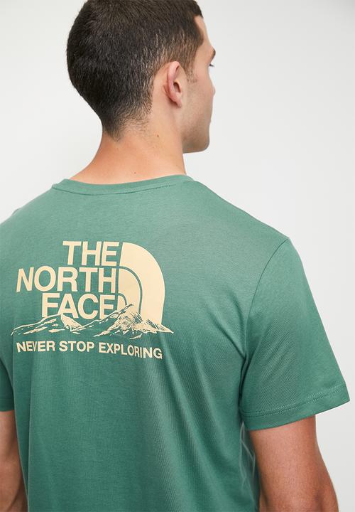 The North Face - M S/S Mountainscape Tee - Dark Sage (I0F)