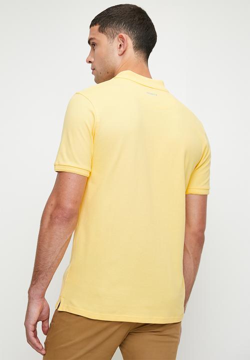 Pringle of Scotland - Austyn new core golfer - lemon