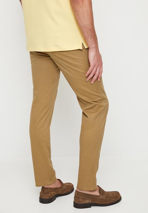 Pringle of Scotland - Jorge tailored fit chinos - khaki