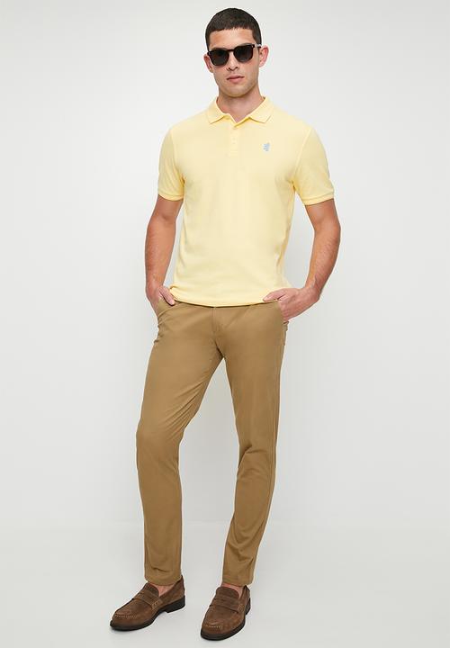 Pringle of Scotland - Jorge tailored fit chinos - khaki