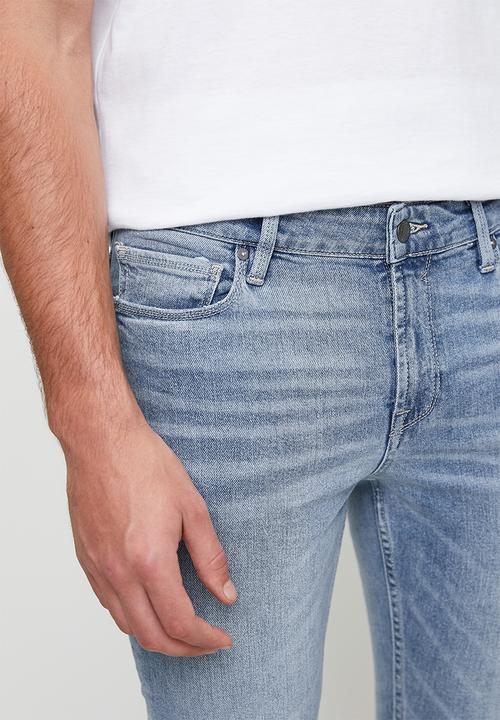 GUESS - Mns finn light wash super skinny