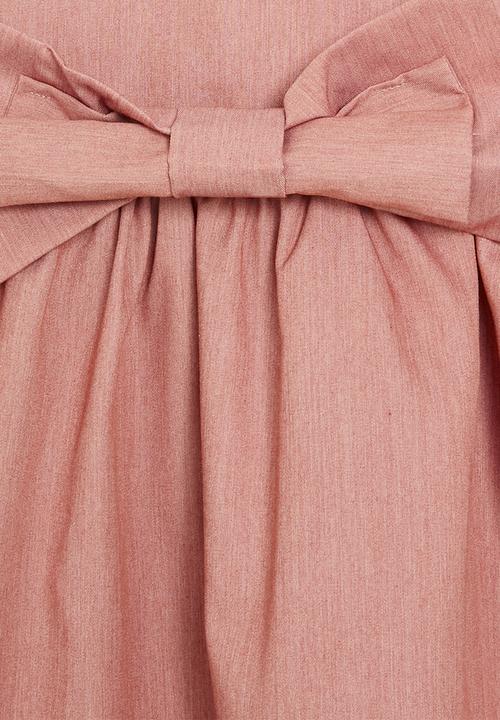 Pop Candy - Bow décor dress - pink