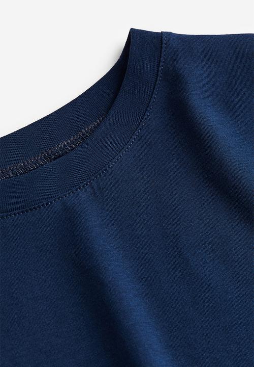 H&M - Cotton t-shirt - navy blue